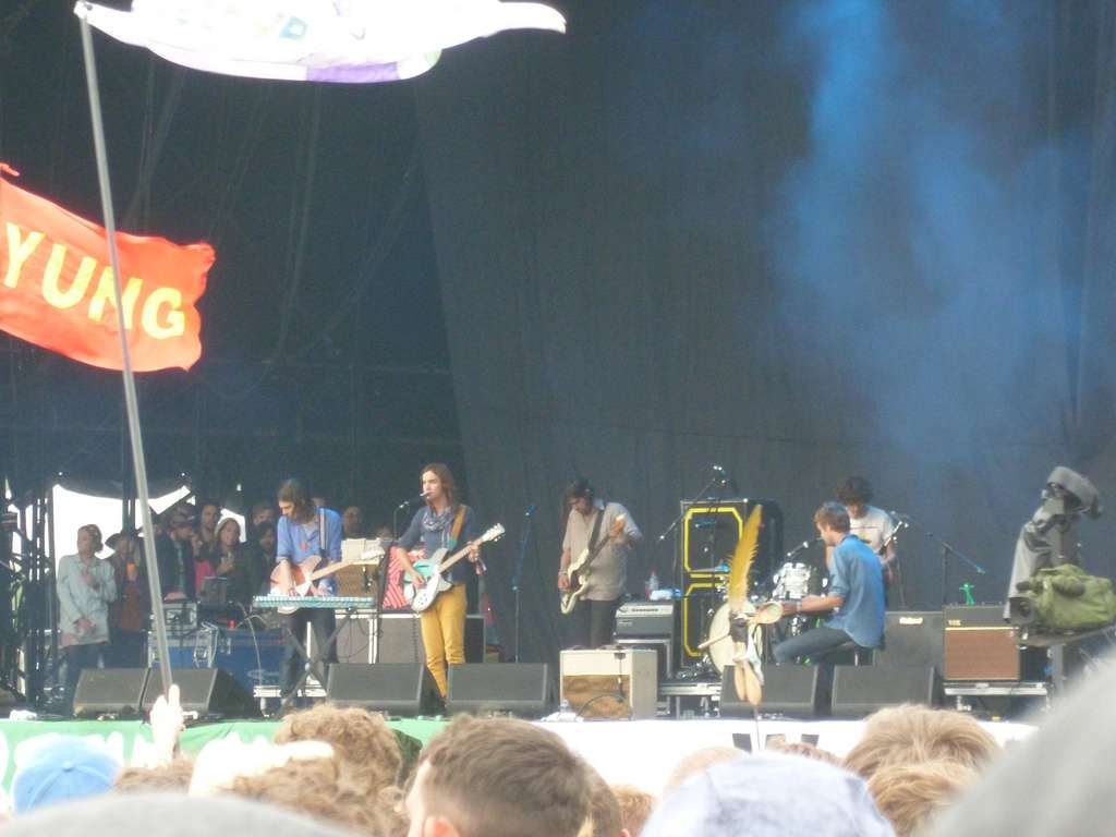 Tame Impala sur l'Other Stage.