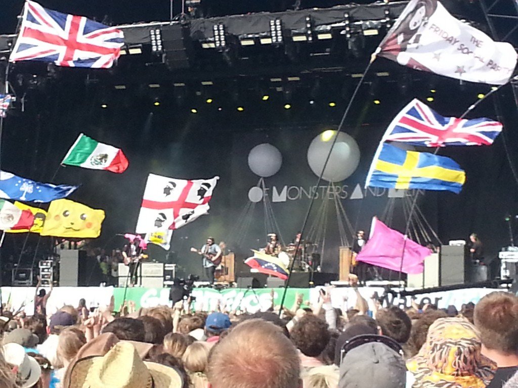 Of Monsters and Men sur l'Other stage.