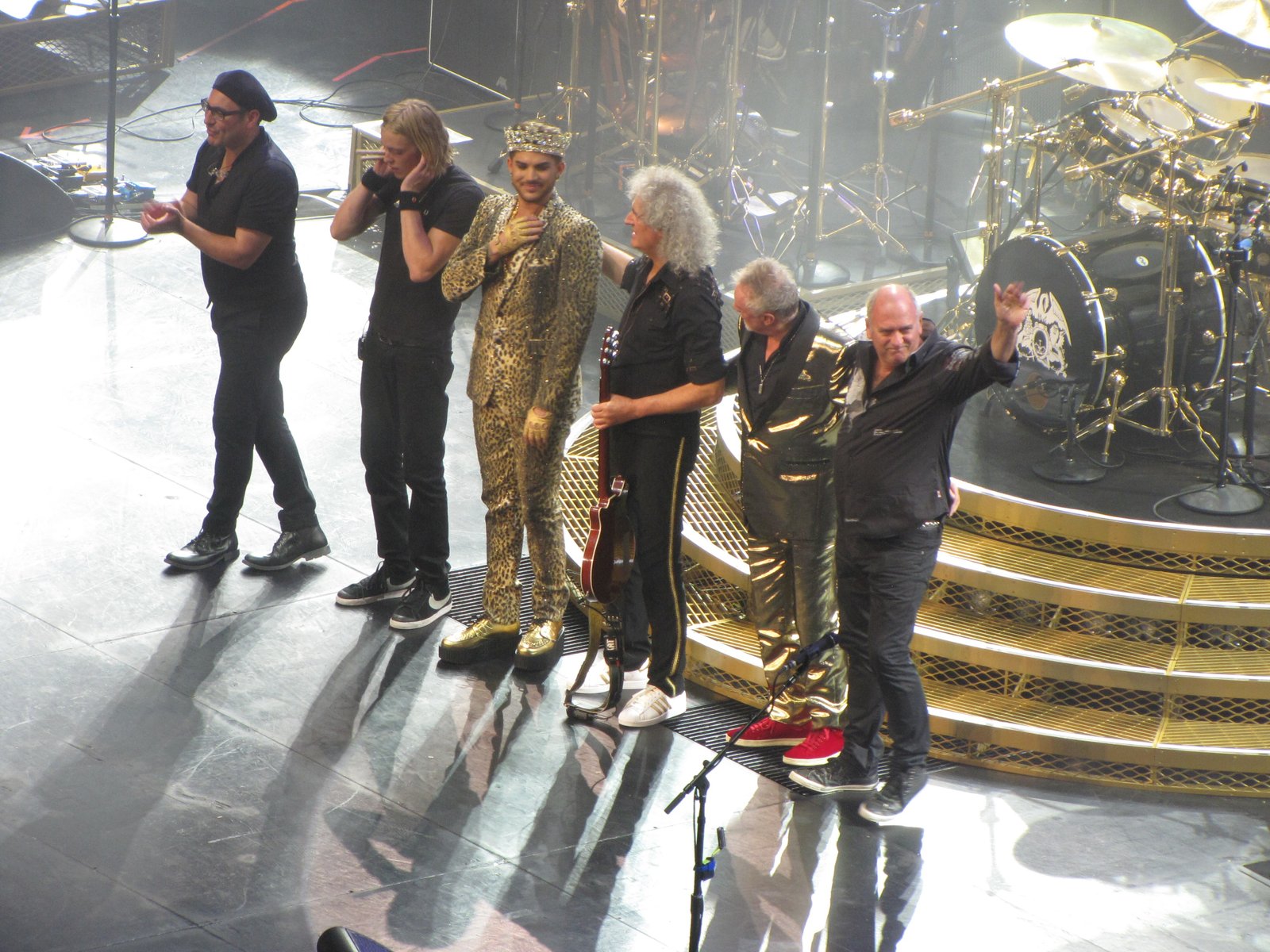 Queen et Adam Lambert (photo bobnjeff)