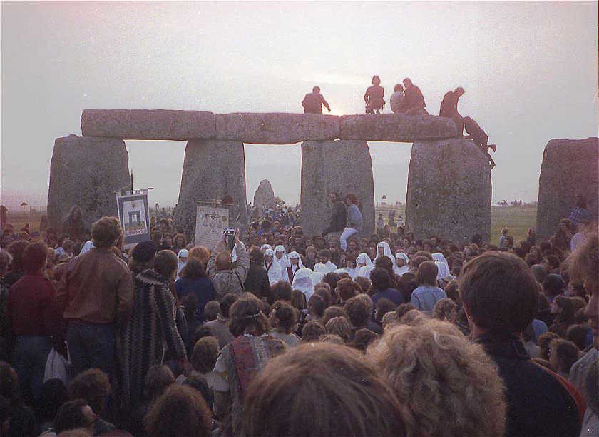 free festival de Stonehenge