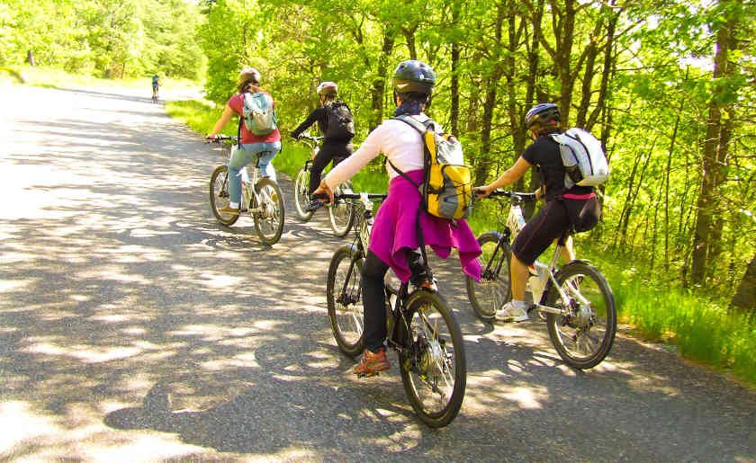 Randonnée à vélo