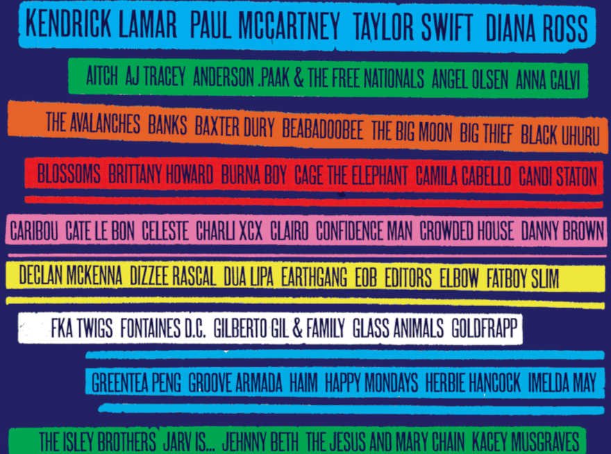 Affiche Glastonbury 2020