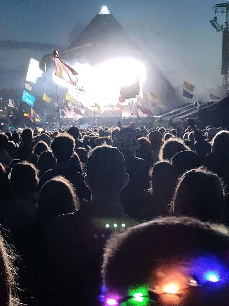 Pyramid stage