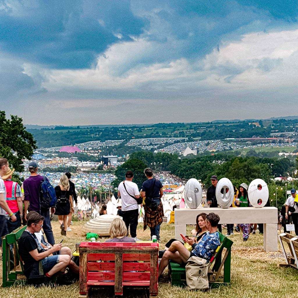 Vue Globale Glastonbury