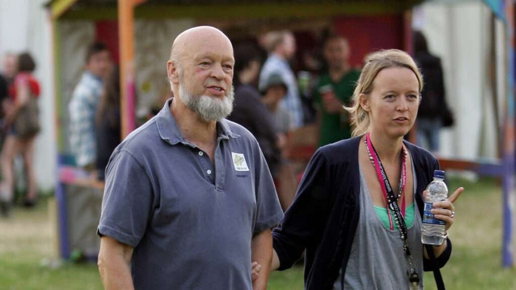 Michael et Emily Eavis