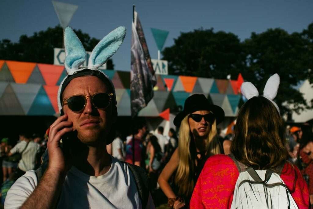 Public à Glastonbury