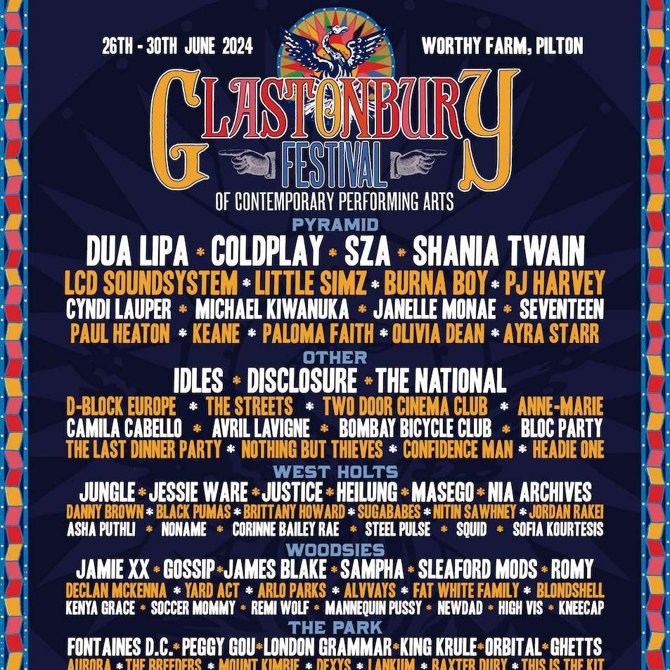 You are currently viewing Affiche Glastonbury 2024