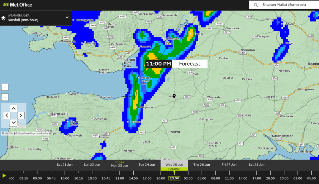 Met Office 25/06/2025